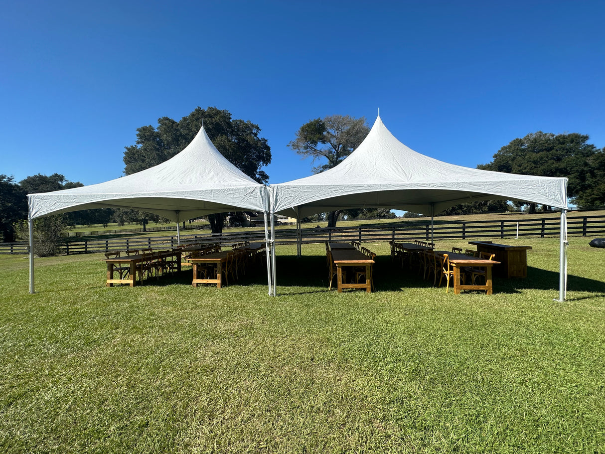 20' x 20' High Peak Frame Tent