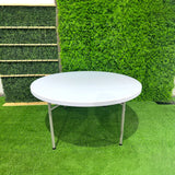 60" Heavy Duty Plastic Round Table
