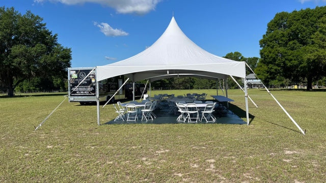 20' x 20' High Peak Frame Tent