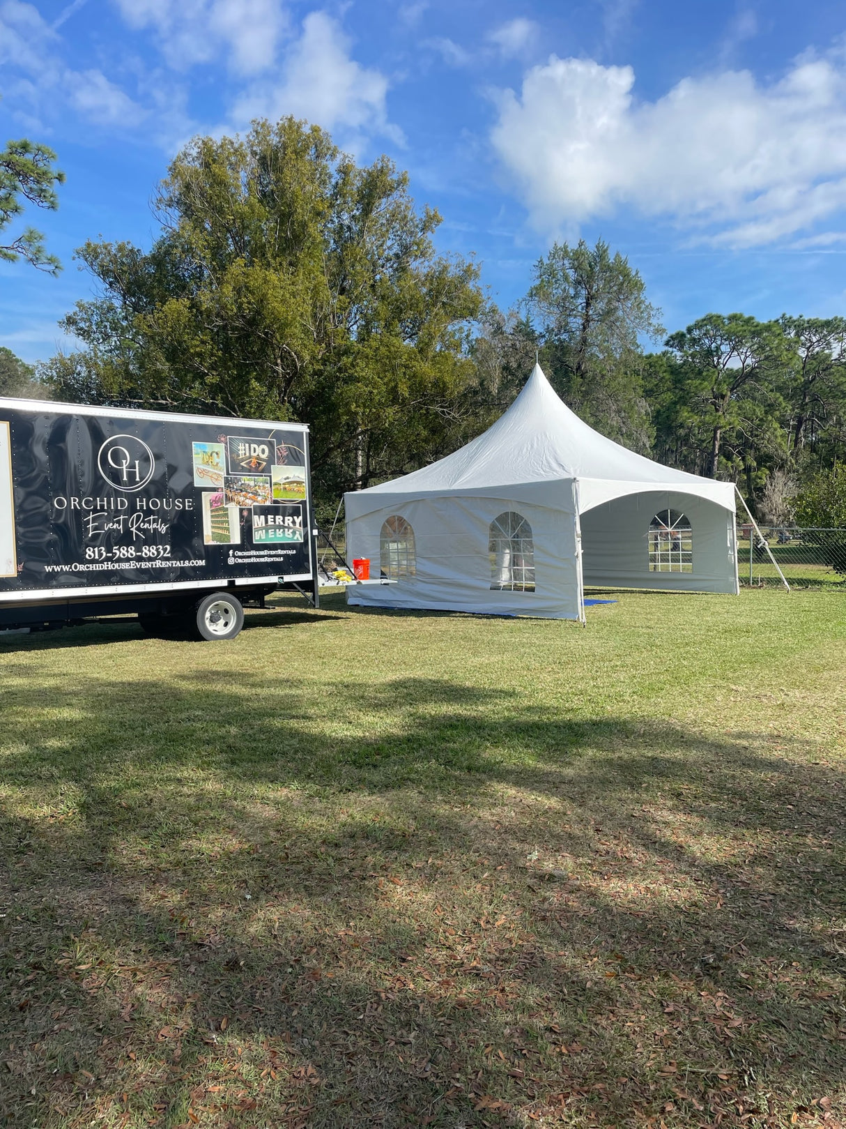 8' x 20' Cathedral Window Tent Sidewalls for High Peak Tents - Professional Grade Tent Sidewalls
