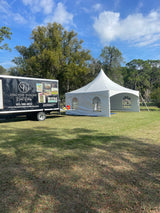 8' x 20' Cathedral Window Tent Sidewalls for High Peak Tents - Professional Grade Tent Sidewalls