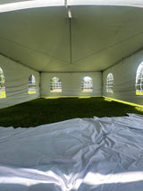 8' x 20' Cathedral Window Tent Sidewalls for High Peak Tents - Professional Grade Tent Sidewalls