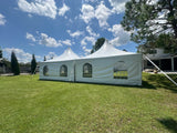 8' x 20' Cathedral Window Tent Sidewalls for High Peak Tents - Professional Grade Tent Sidewalls
